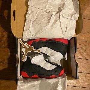 Kids Black and Red Sneakers